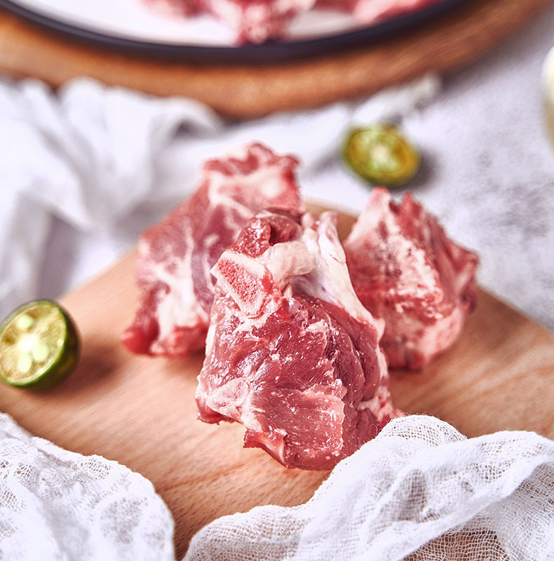 膳博士黑猪排骨汤骨3斤袋新鲜猪骨头新鲜农家土猪猪