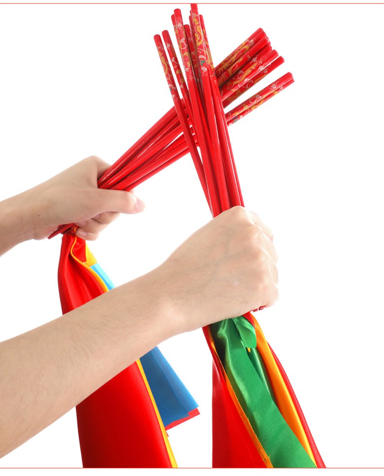 艺考筷子舞蹈道具蒙古舞蹈筷子加长筷舞舞配饰跳舞广场舞 成人30cm2把