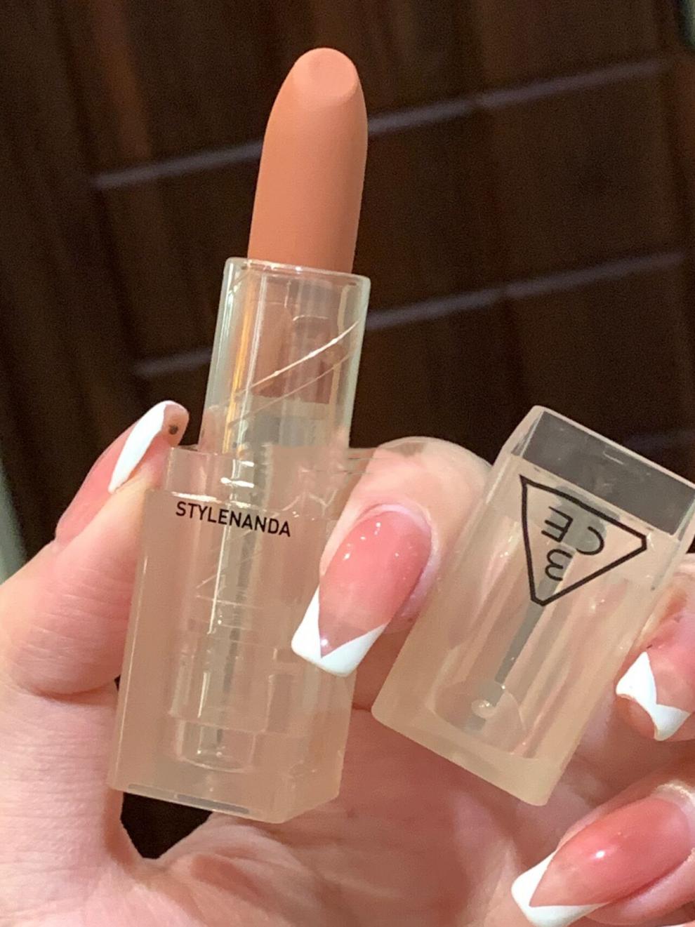 韩国3ce新款透明壳口红亚克力chili moveway backspeak to me chill