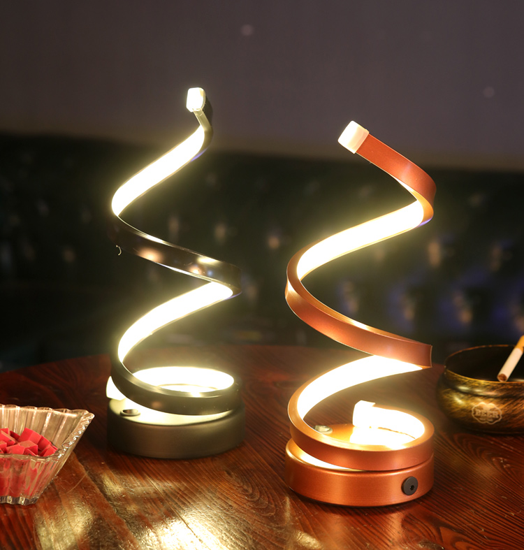 酒吧台灯氛围灯装饰小夜灯ktv餐厅简约创意led充电个性清吧桌灯暖白光