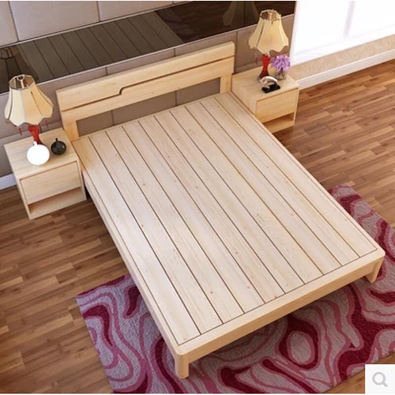 双人床2米乘22实木床2米x2大床20x2床2224实木床双人工实木两200220