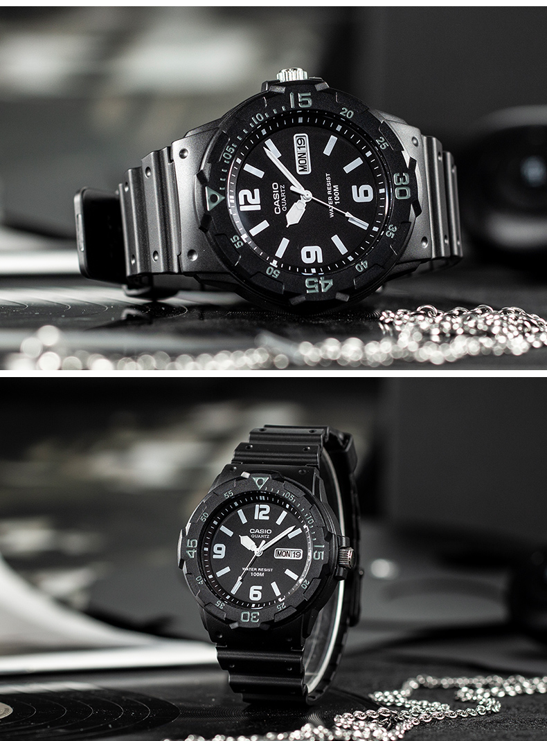 casio卡西欧 海外代购casio手表男学生女儿童运动果冻mrw200冰淇淋