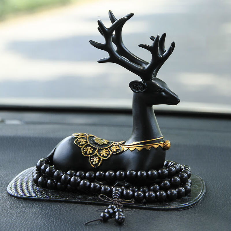 车侦探 洞狮适用于车内饰装饰品汽车摆件车前摆件一路平安礼品车载