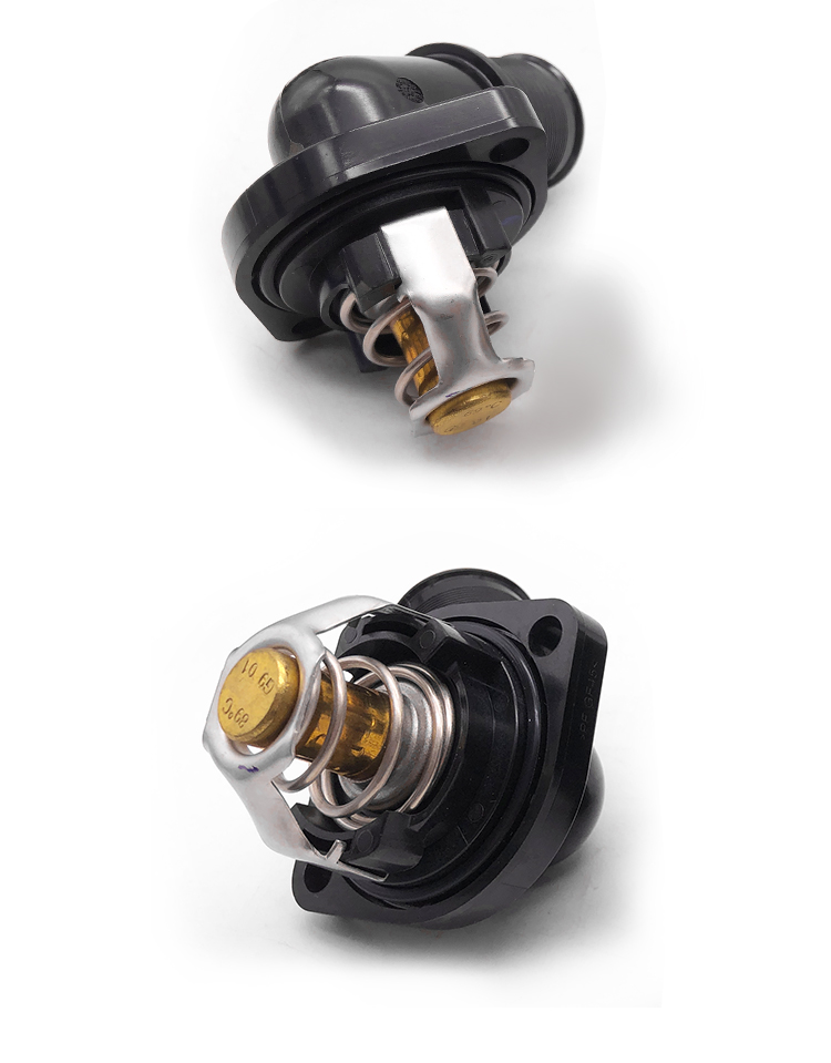 适用标致307标志308世嘉408爱丽舍206汽车节温器调温器原厂配件206207