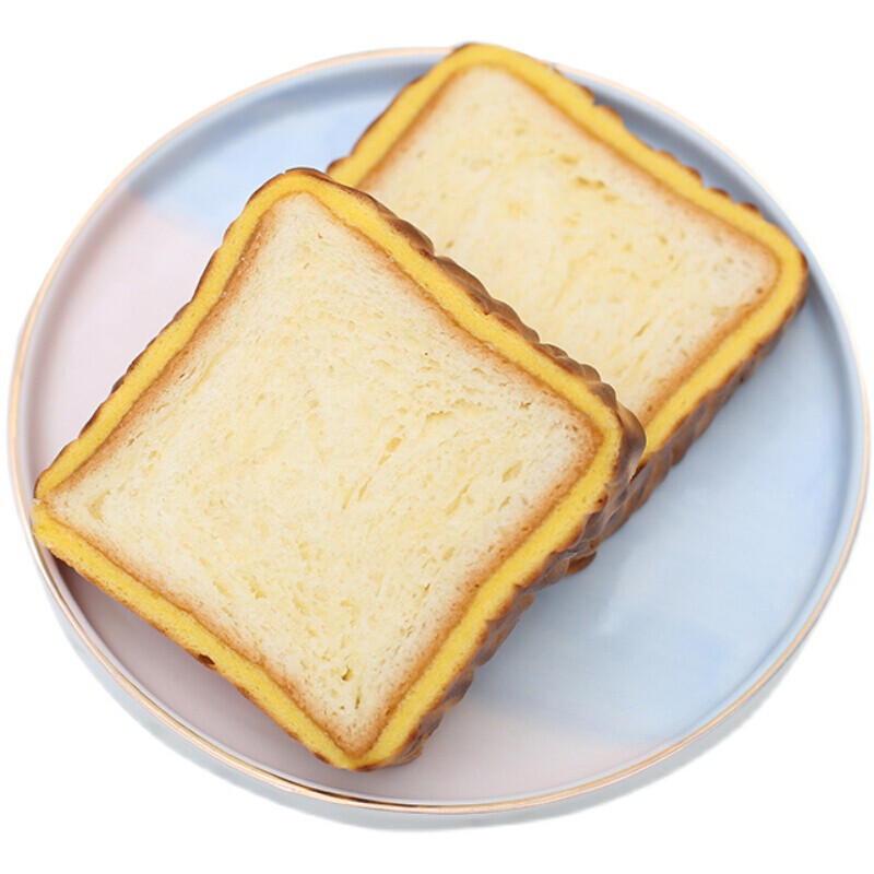 今统虎皮生吐司营养早餐夹心吐司网红蛋代餐零食整箱4斤 虎皮原味4包