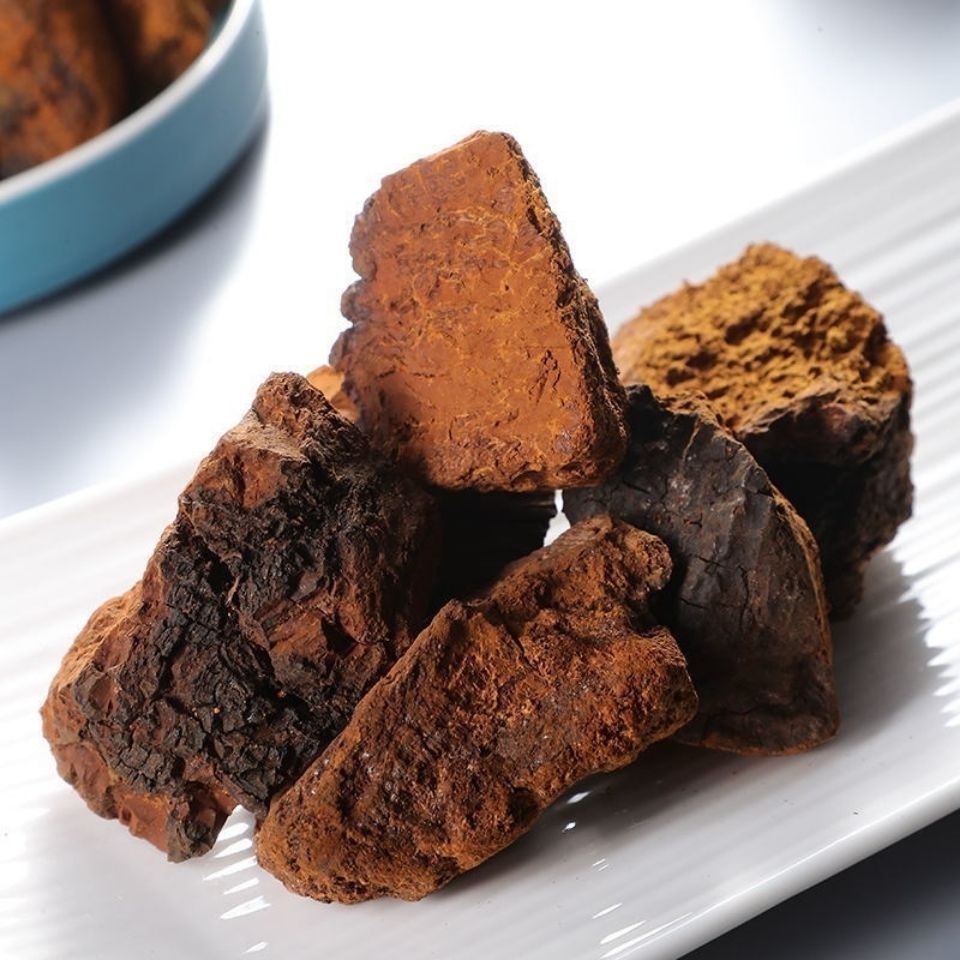 花初醒桦树茸俄罗斯白桦茸桦褐孔菌茶原装养生茶保真桦树茸桦树茸500g