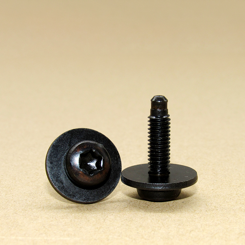 汽车螺丝适配宝马奔驰大众叶子板保险杠水箱大灯支架六花螺丝 【10个