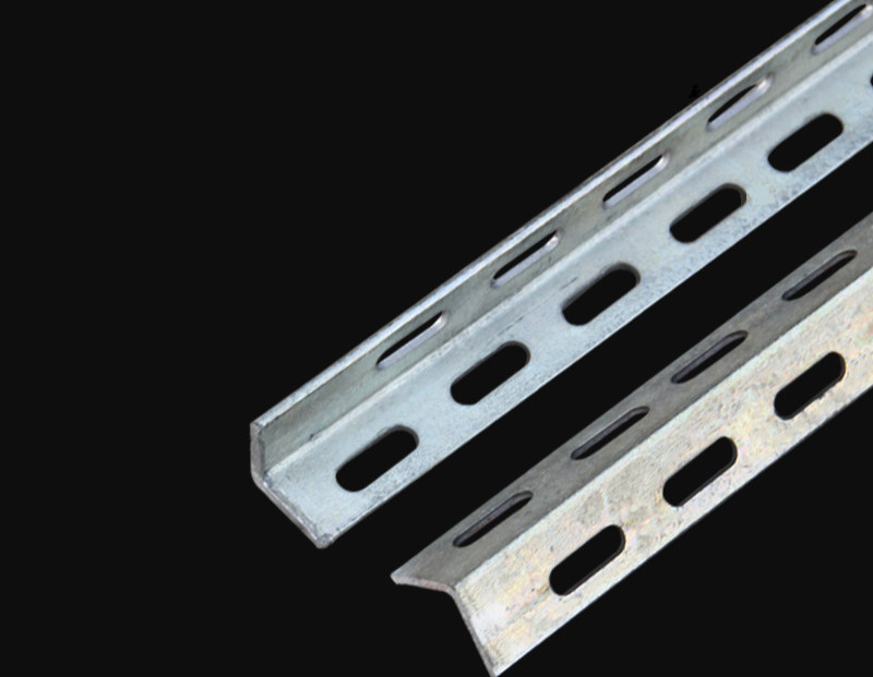 多用角钢冲孔多孔热镀锌带孔镀锌角钢加厚国标打孔花三角铁30 40 薄