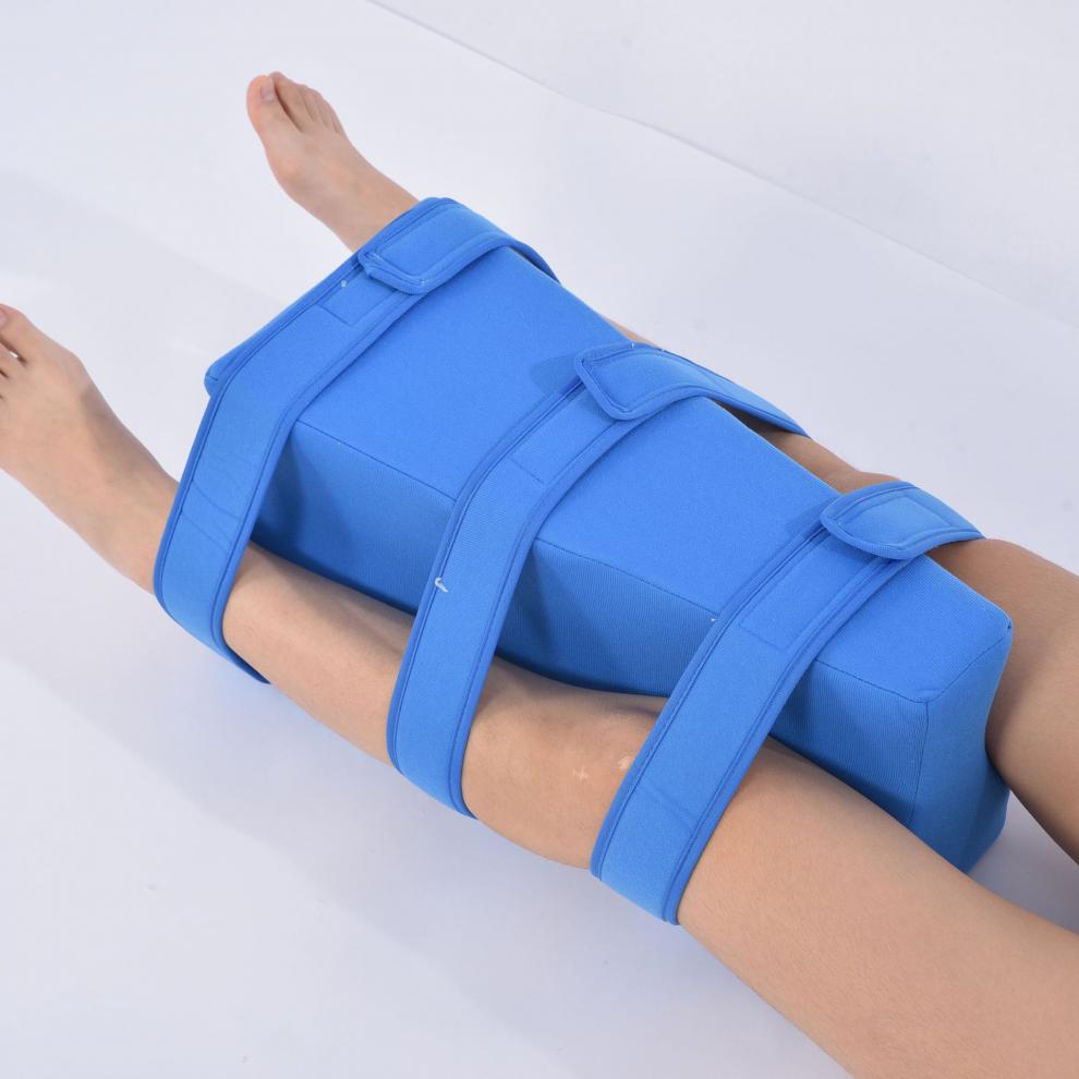 康兴达下肢膝分开垫腿部固定约束病人活动膝关节双腿固定 蓝色 均码