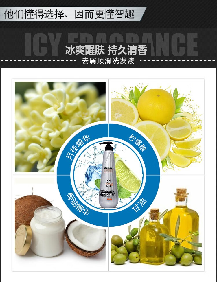 佳佳利原动力洗发水焕发动力去屑去油控油清爽还原素洗发液tt 原动力