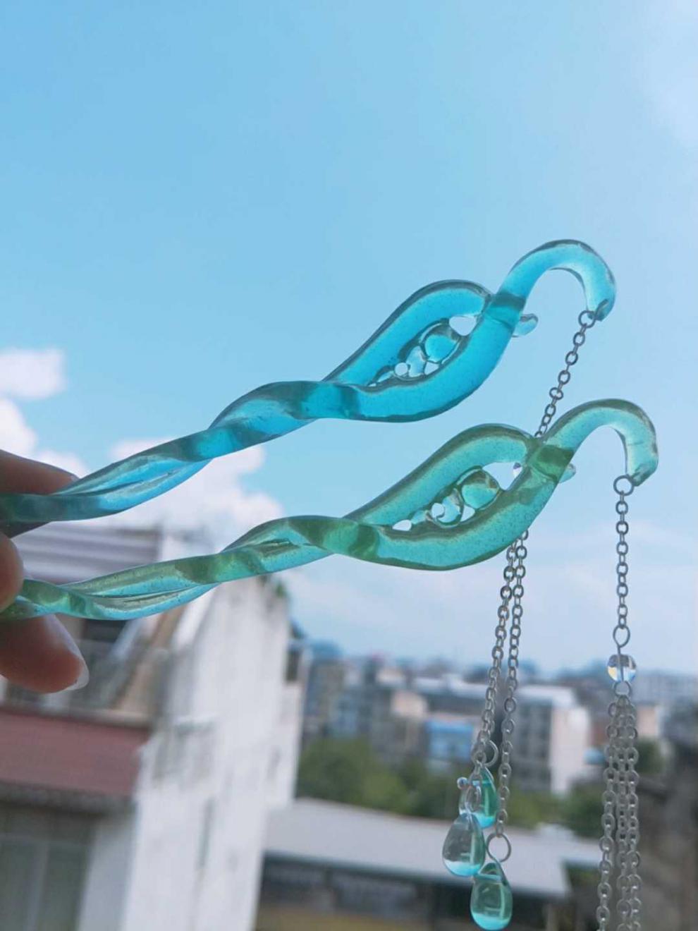 青蛇劫起周边白蛇缘起发簪珠钗发钗青蛇劫起发钗法器cos小白同款周边