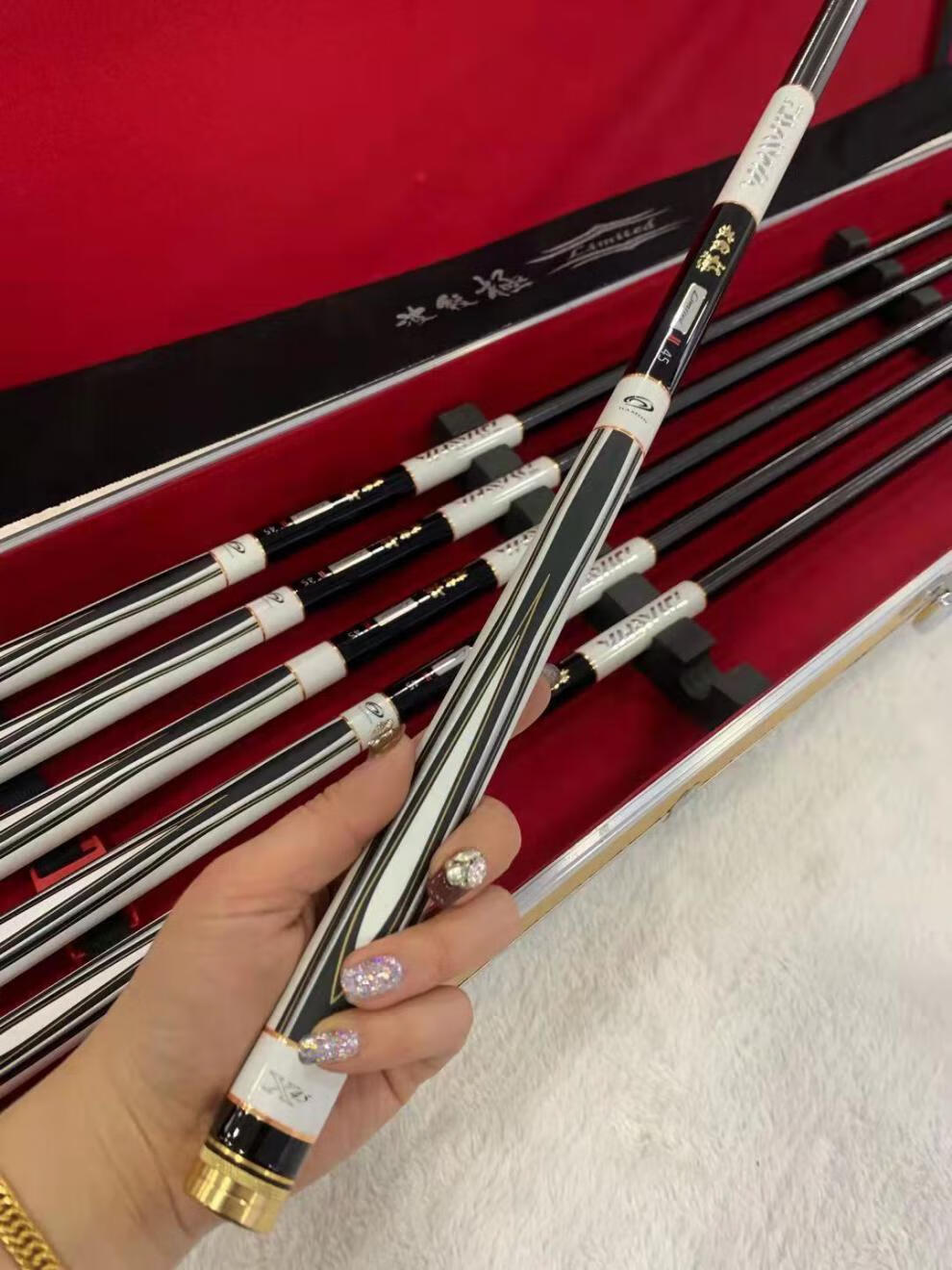 【大物克星】达瓦波纹极鱼竿鱼竿5h28调休闲野钓水库杆6h19调黑坑抢鱼