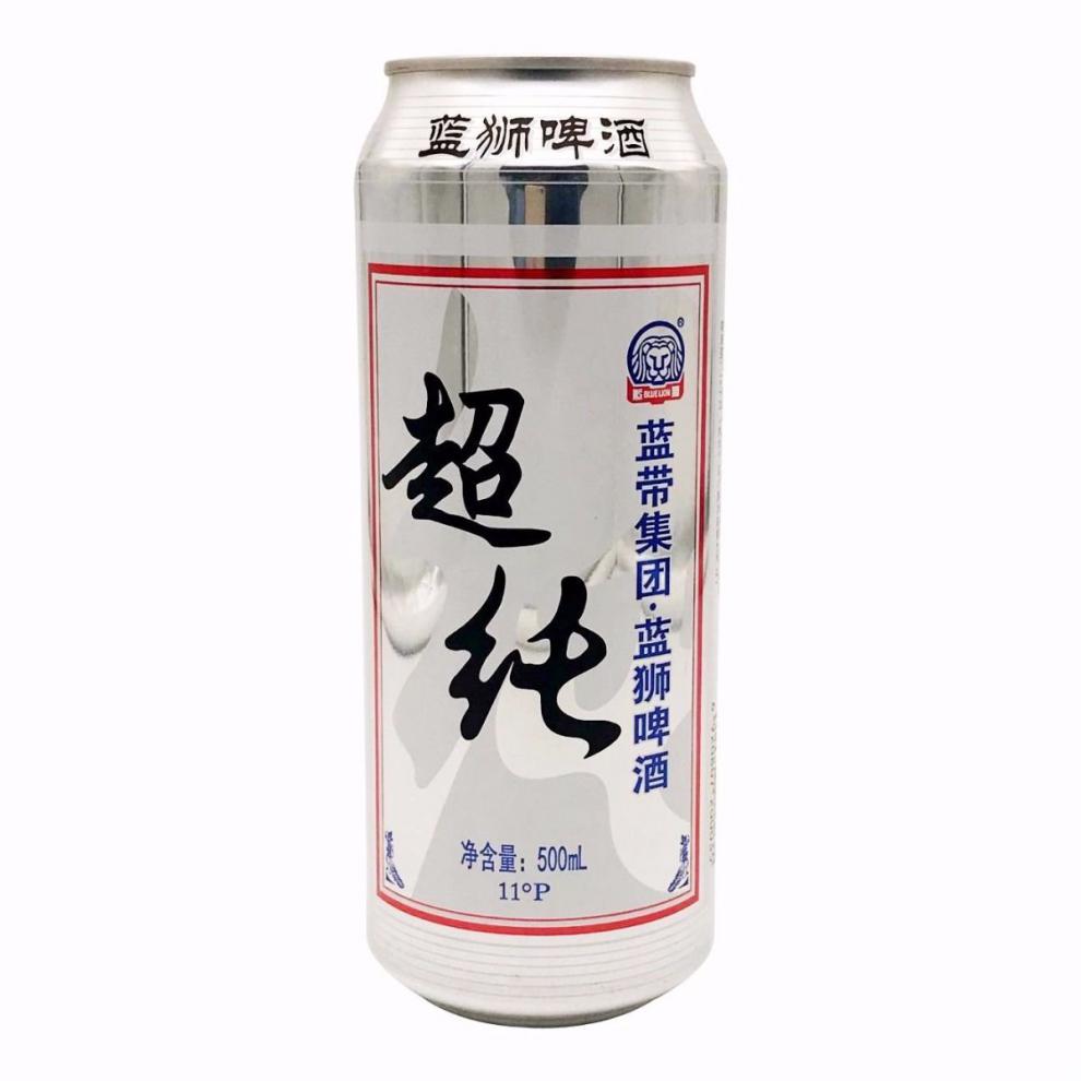 蓝带王啤酒11度12罐500ml蓝带新品细长罐精酿蓝狮超干超纯干啤黄熟