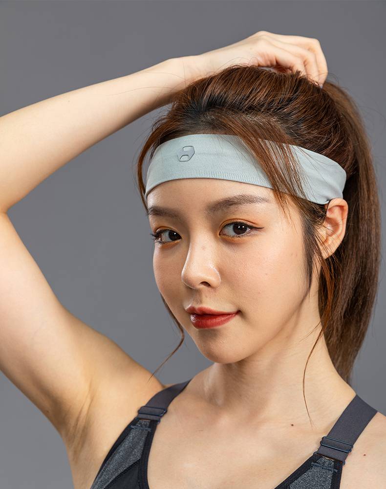 跑步头带硅胶运动发带男女止汗带吸汗头带跑步篮球瑜伽健身导汗带防滑