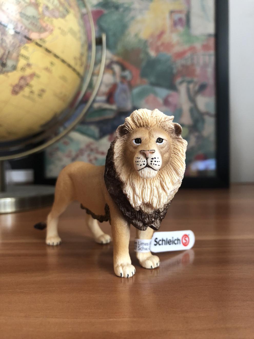 思乐papo雄狮 长颈鹿 斑马 猎豹 老虎 野生动物模型儿童玩具 papo狐獴