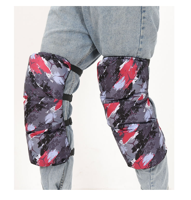 邝茂加长羽绒护膝男女冬季防风寒保暖加绒加厚骑行电动摩托车挡风护腿