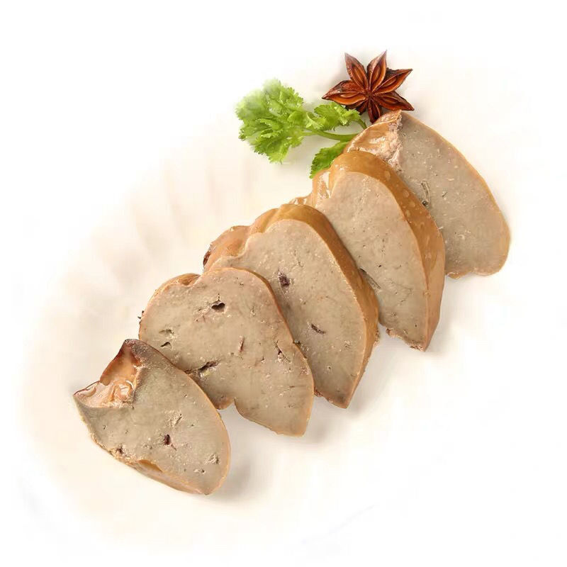 广东 潮汕特色潮菜潮州特产卤味汕头澄海狮头鹅卤鹅粉肝 鹅肝 小粉肝