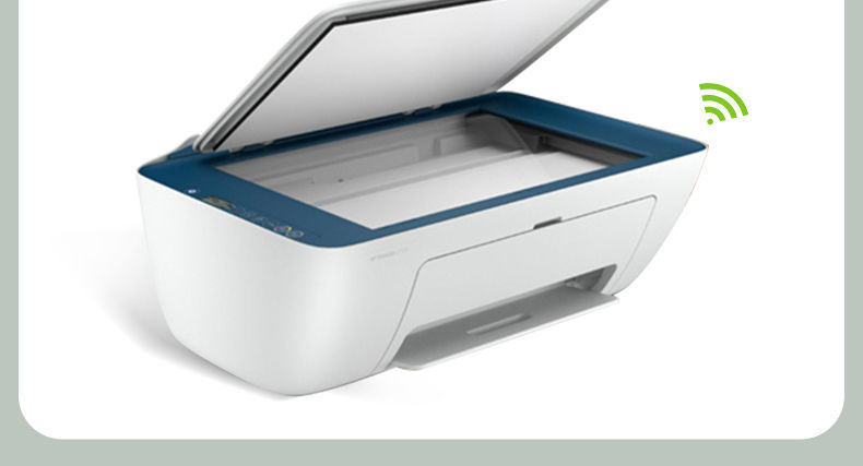 惠普打印机2723手机连接学生家用无线彩色复印扫描一体机a4迷你hpol