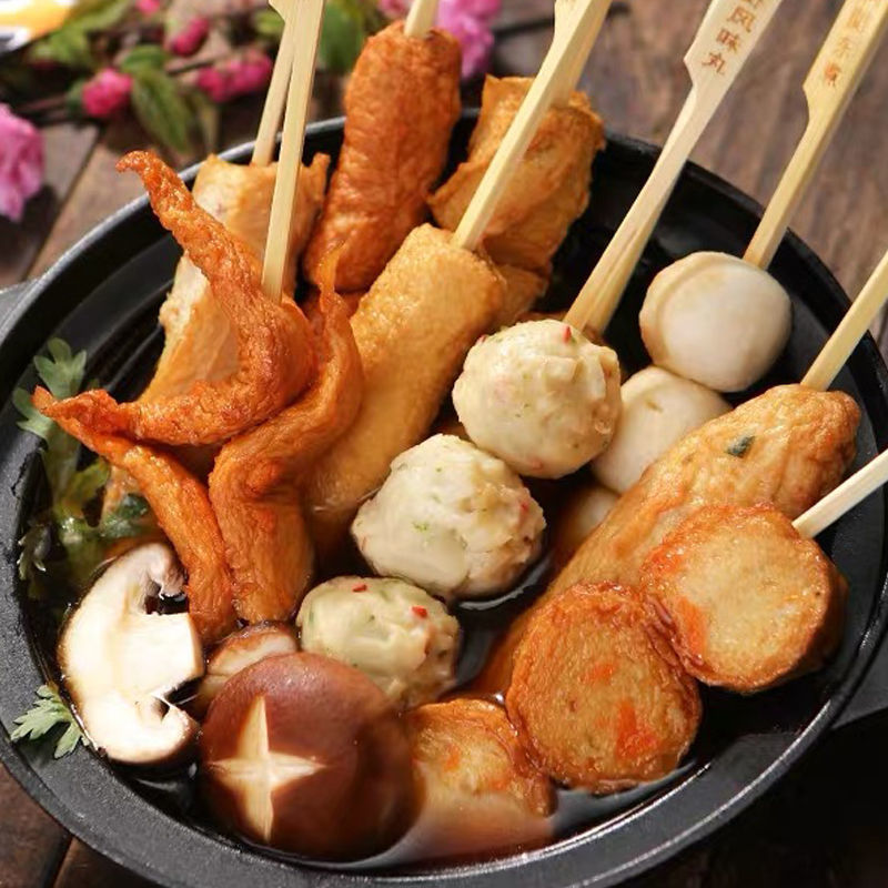 赣香婆 鼎味泰日式关东煮组合10串 汤料便利店火锅鱼丸子麻辣烫串速