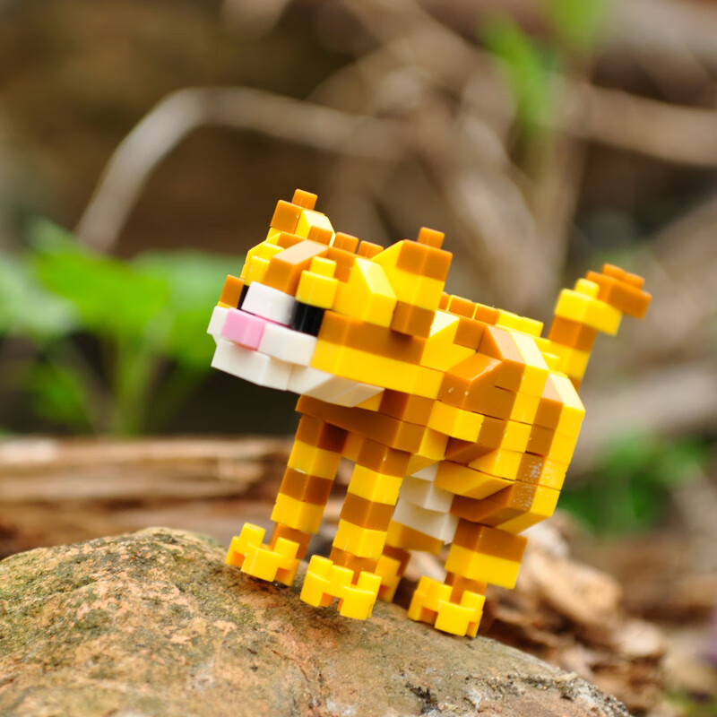 兼容乐高微小颗粒拼插积木拼装迷你动物狗狗宠物男孩子力玩具拼图