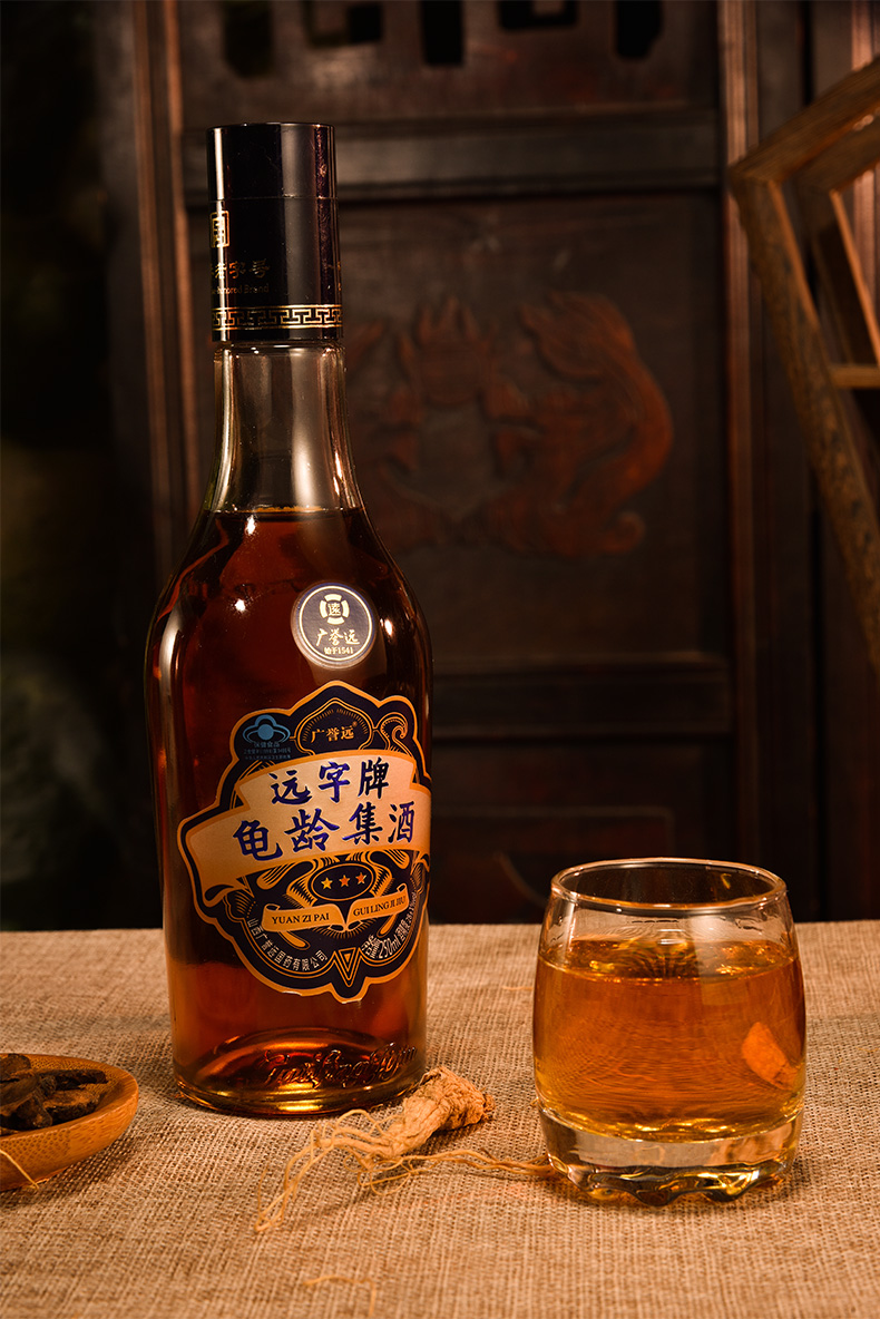 广誉远 保健酒养生酒远字龟龄集酒红宝石250ml整箱12瓶【图片 价格