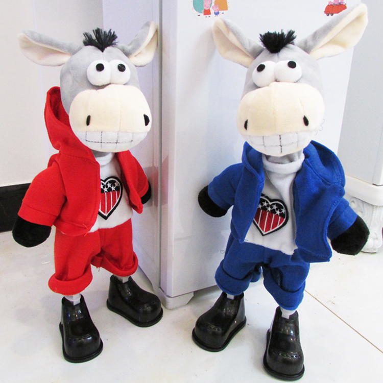 摇头驴电动疯狂摇头驴电动跳舞学说话会走路驴跳舞摇头儿童玩具摇头驴