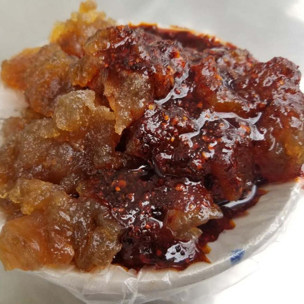 鱼美仁甘肃天水特产小吃天水然然嘫嘫冉冉瓜瓜呱呱擀面皮凉粉然然6袋