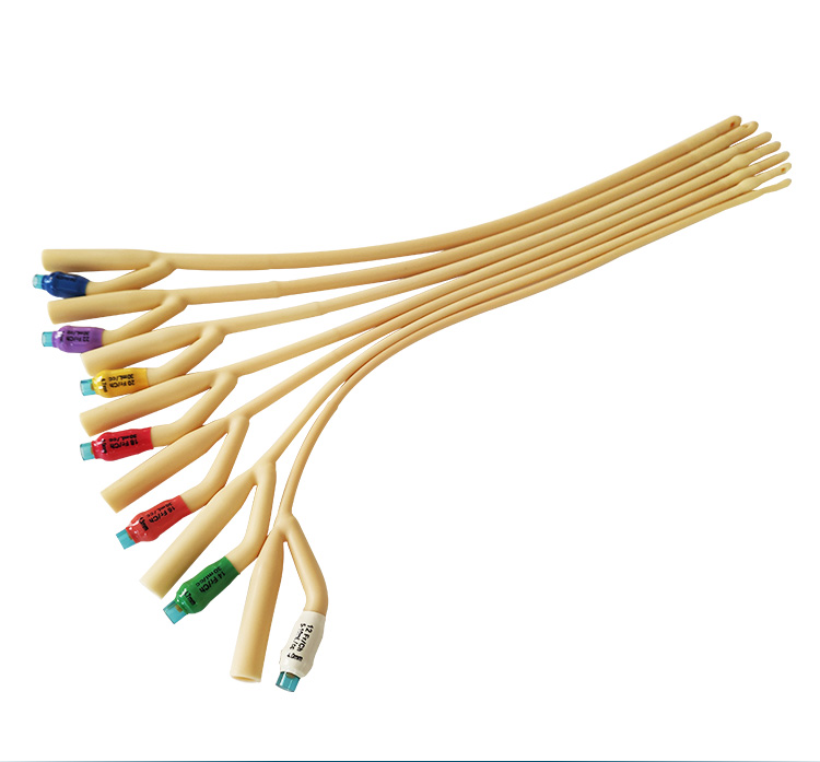 双举医疗一次性使用乳胶导尿管乳胶双腔导尿管老人导尿