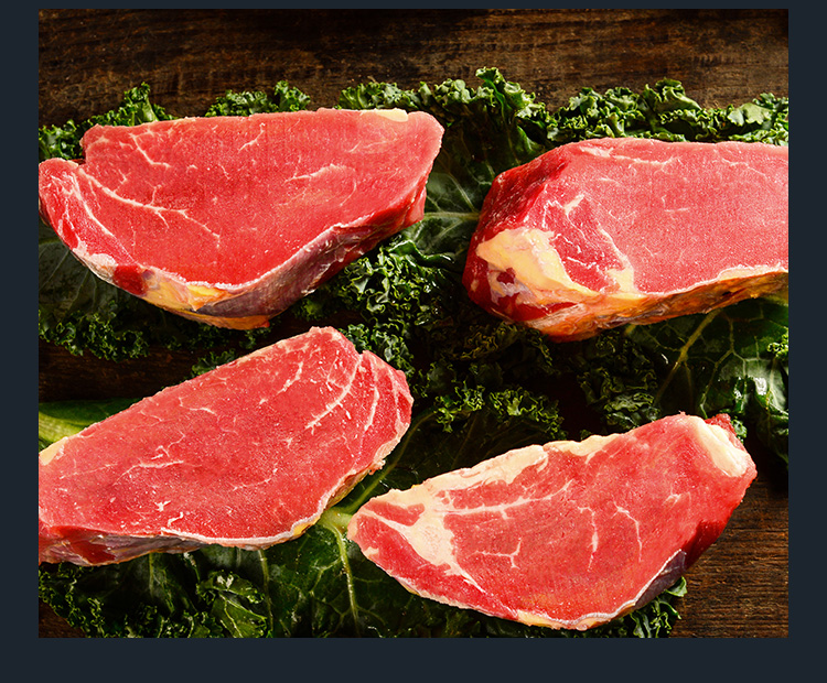阿根廷进口草饲原切菲力牛排厚切牛肉新鲜冷冻腌制生鲜真空包装