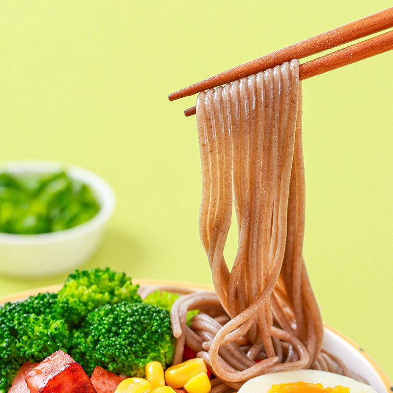 蕎麥麵 低脂麵條 黑麥麵條 輕食代餐速食主食 粗糧雜糧芥麥掛麵 200g*