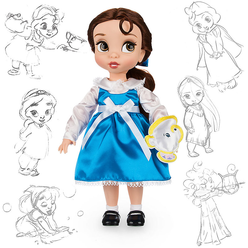 迪士尼动画系列迪士尼公主沙龙娃娃玩具女孩过家玩具人偶白雪公主40