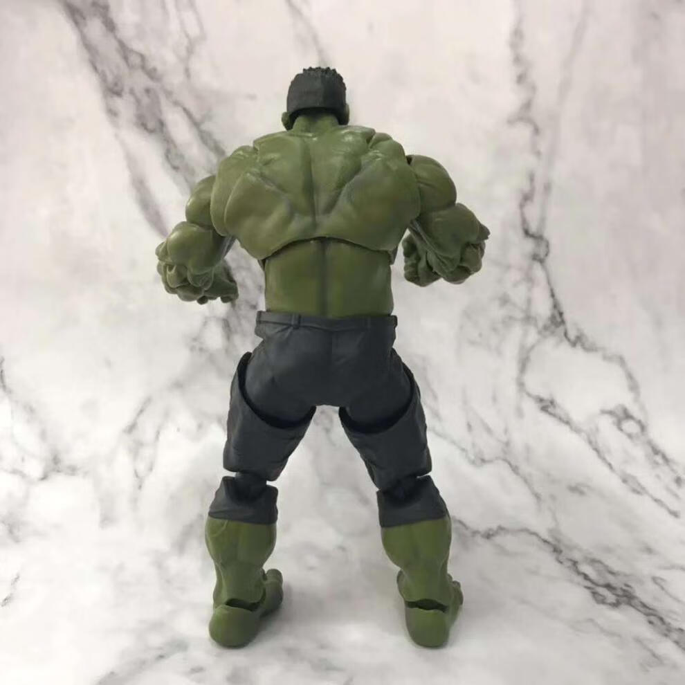 复仇者联盟3二代shf绿巨人浩克hulk关节可动手办玩具模型摆件盒装 shf