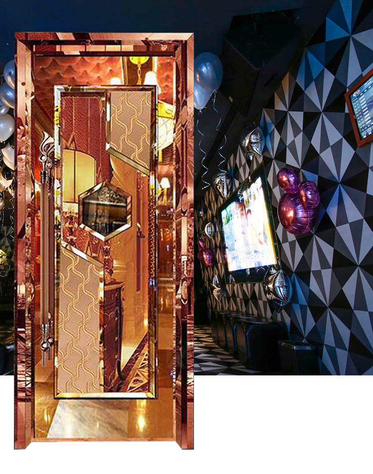 可狄kediktv防火门隔音门定制豪华会所夜店包厢不锈钢隔声门乙级每