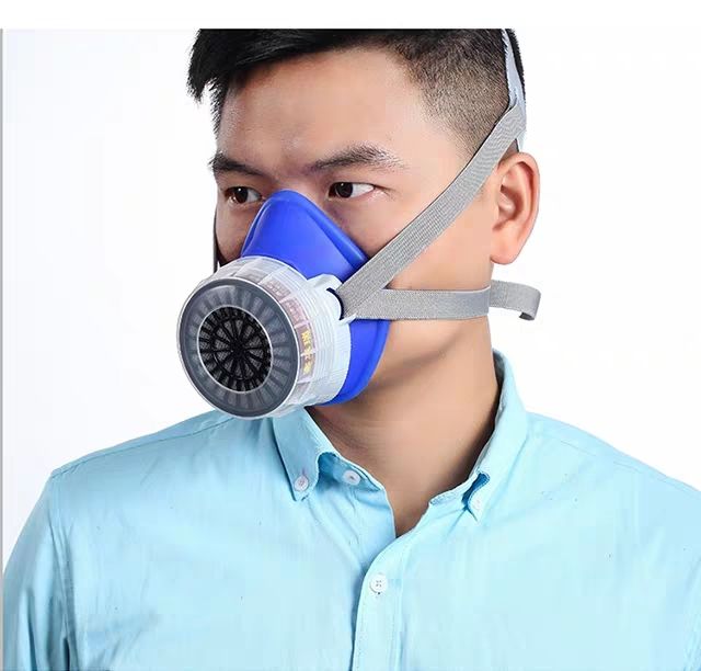 心墨染新品猪鼻子口罩防口罩喷漆专化工气体工业活性炭猪鼻子口罩防