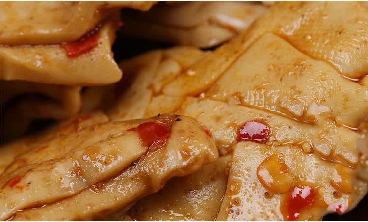 山东临沂沂蒙山特产 费县名吃 豆黄金 蒙山豆干麻辣味五香味500克