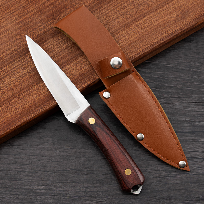 蒙古小刀手工锻打加厚纯手工锻打内蒙古手把肉刀吃羊肉小刀高硬度锋利