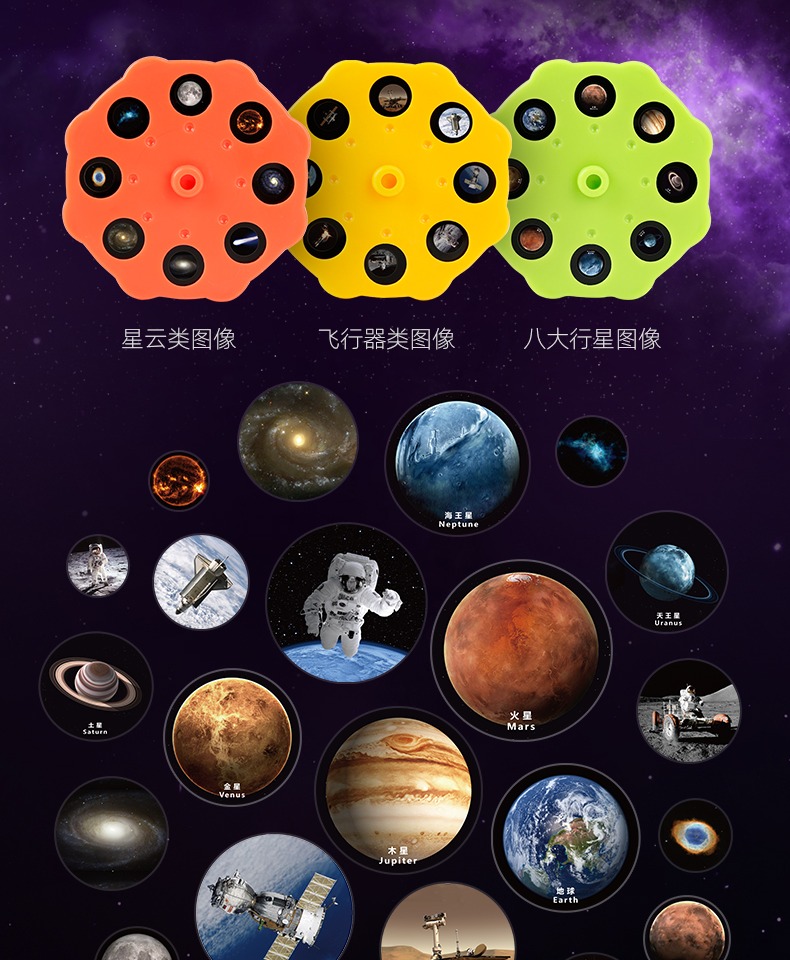 太陽系模型磁懸浮太陽系八大行星模型旋轉兒童宇宙仿真玩具科學罐頭