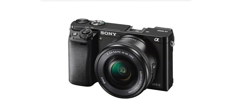 索尼(sony)a6000微单相机入门高清数码a6400自拍美颜女生vlog a6300