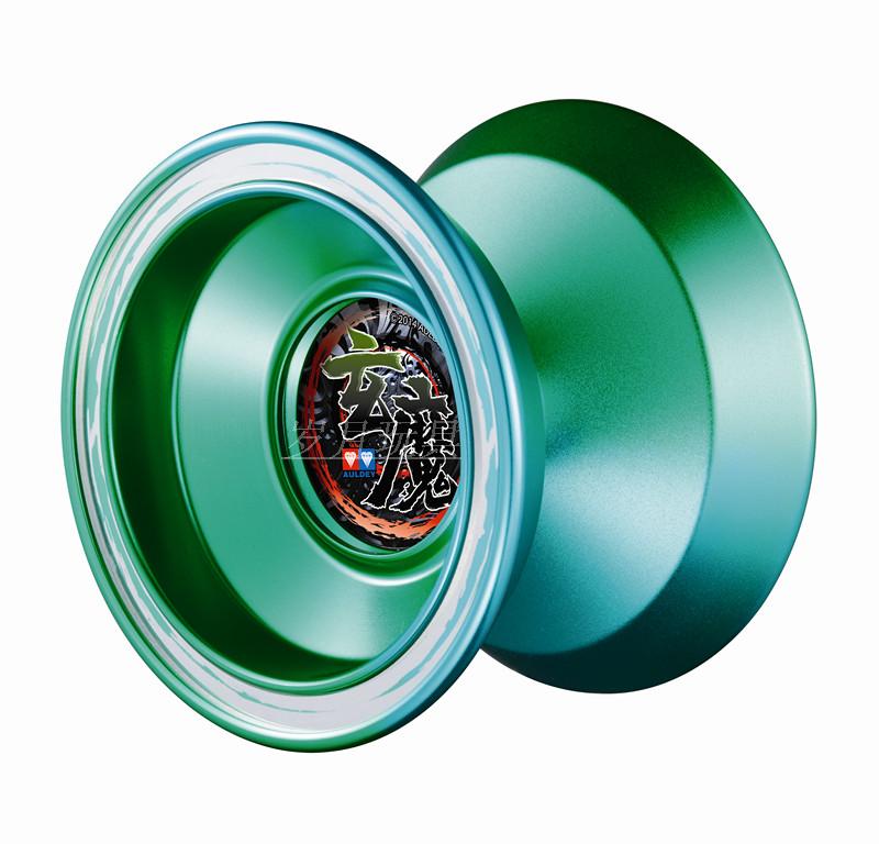 玄魔悠悠球火力少年王破空幻日轮溜溜球玩具高端金属玄魔s悠悠球 红色