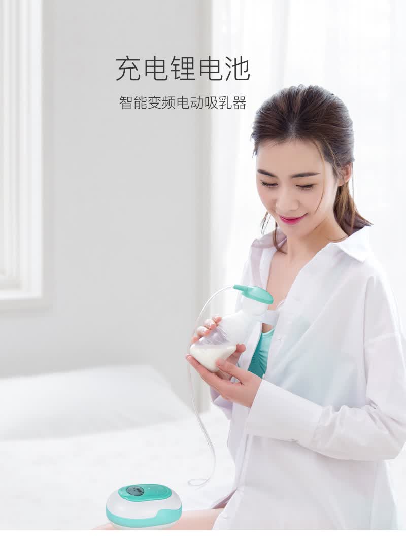 迪士尼新贝双边电动吸奶器新贝电动吸奶器吸力大按摩抽奶器电动拔奶器