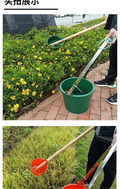 大粪勺浇菜粪瓢粪勺淋菜勺浇水瓢加厚粪瓢长柄勺子浇菜浇水施肥老式