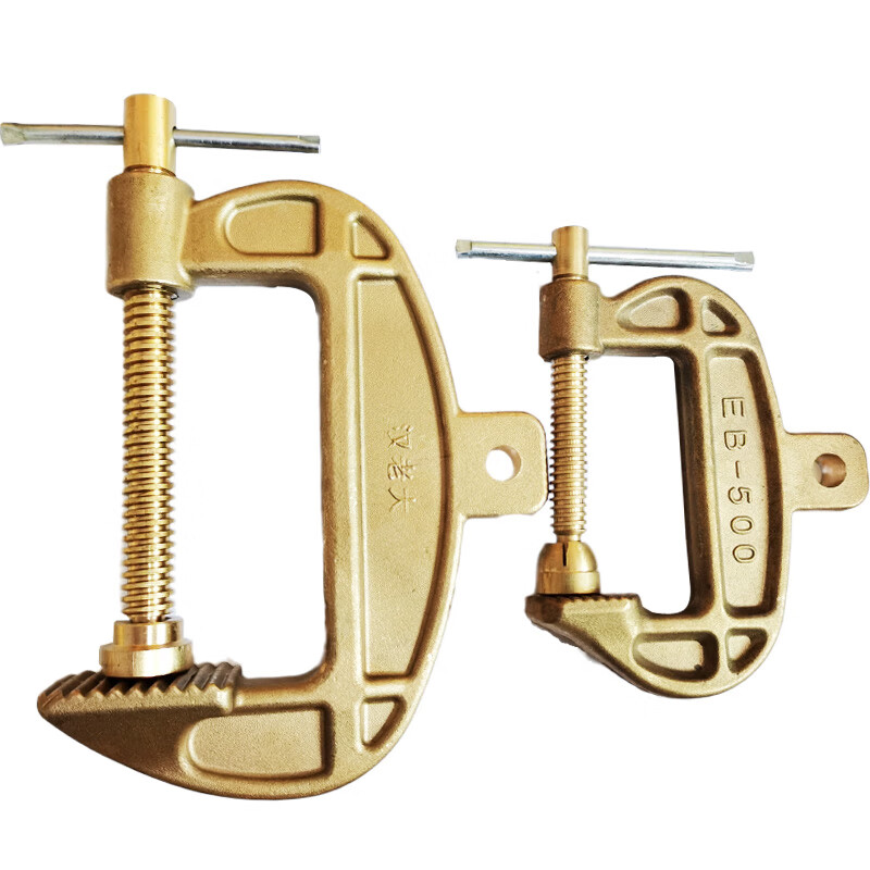 定制cg型全铜接地钳埋弧焊铜夹800a1500a大功率焊机配件地线钳eb500带