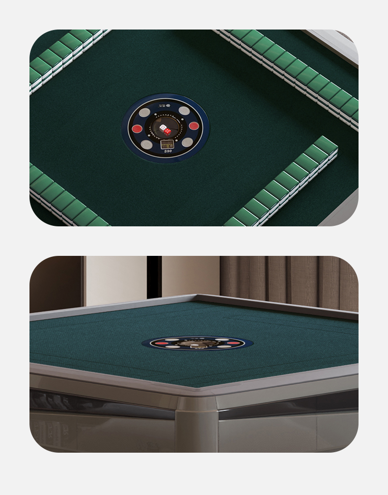 餐桌式推牌方式:四口机货号:雀友(treyo)全自动麻将机s90餐桌两用款