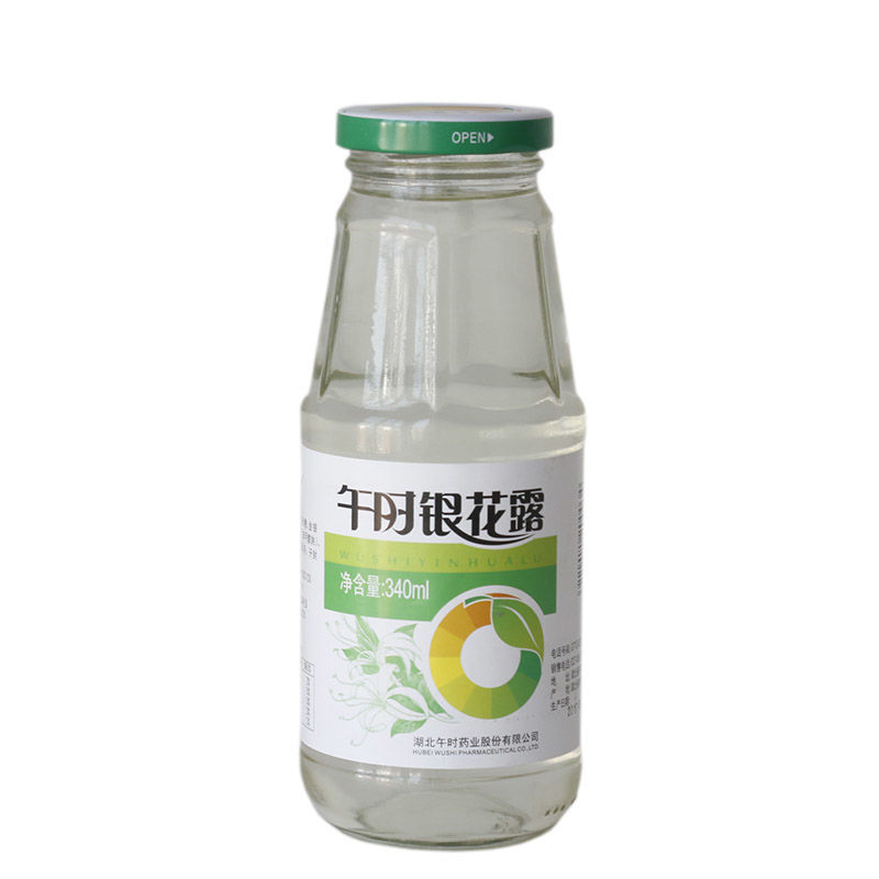 午时金银花露 340ml*12瓶 整箱 儿童 饮料 340ml*12瓶【图片 价格