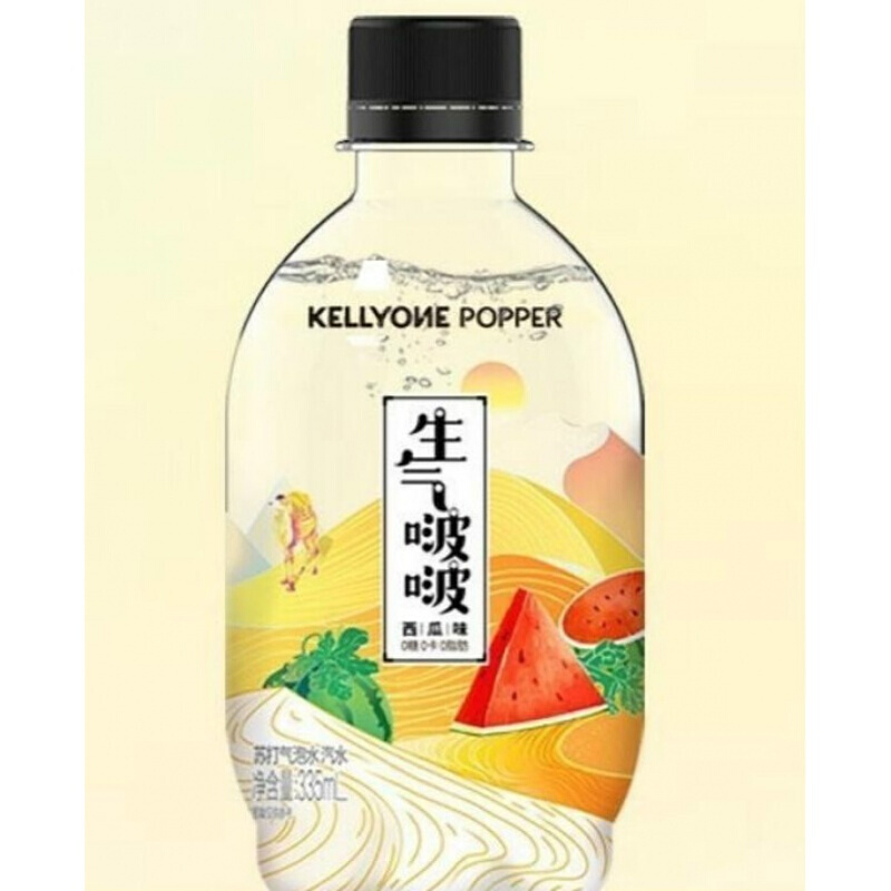 生氣啵啵 335ml*2瓶 多規格 多口味 kellyone 無蔗糖蘇打水 氣泡水 網