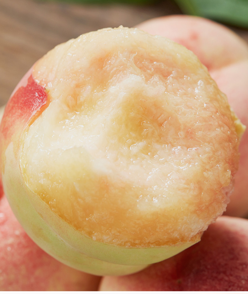 大沙河白凤水蜜桃子 新鲜水果白凤湖景当季软桃子 白凤水蜜桃 4.