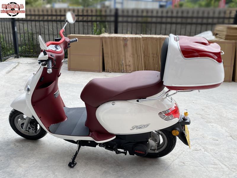 适用于五羊本田塔帕尾箱wh100t-2c/5塔帕100改装后备箱复古行李箱