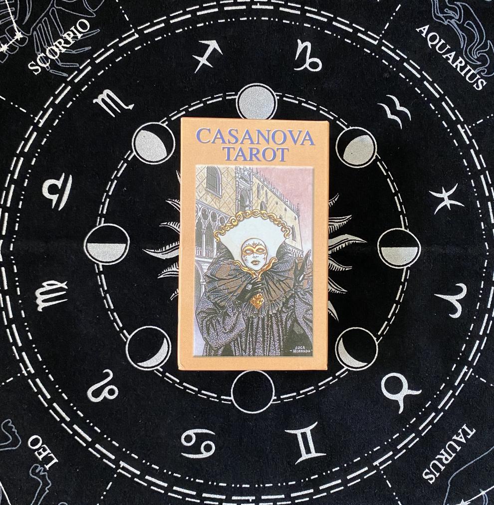 casanova tarot 卡萨诺瓦塔罗牌英文定制桌游卡牌配牌袋 卡萨诺瓦塔罗