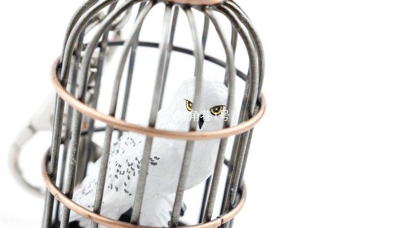 神奇动物在哪里玩偶 哈利波特周边 海德薇鸟笼钥匙扣harry potter