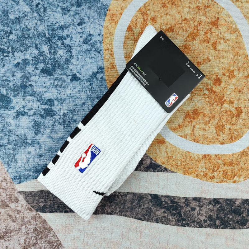 滕讯体育同款nba新款中筒篮网湖人篮球袜精英袜毛巾底运动袜球袜 21